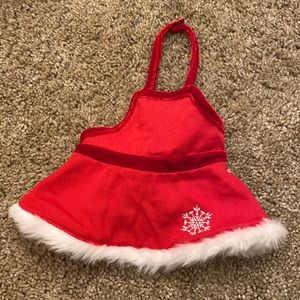 American girl doll winter apron